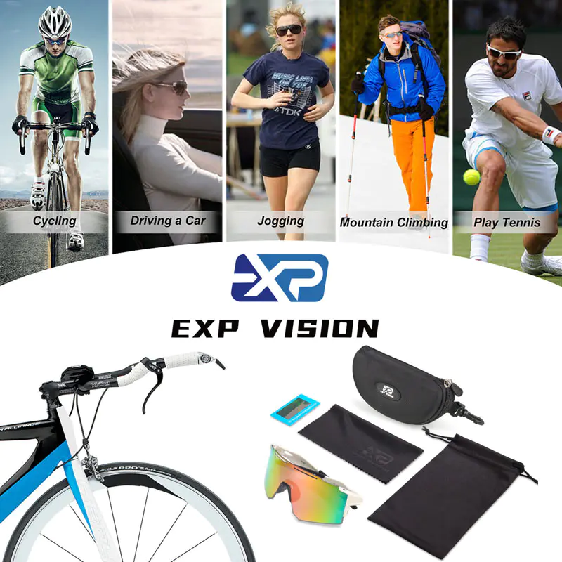 Frameless Cycling Glasses